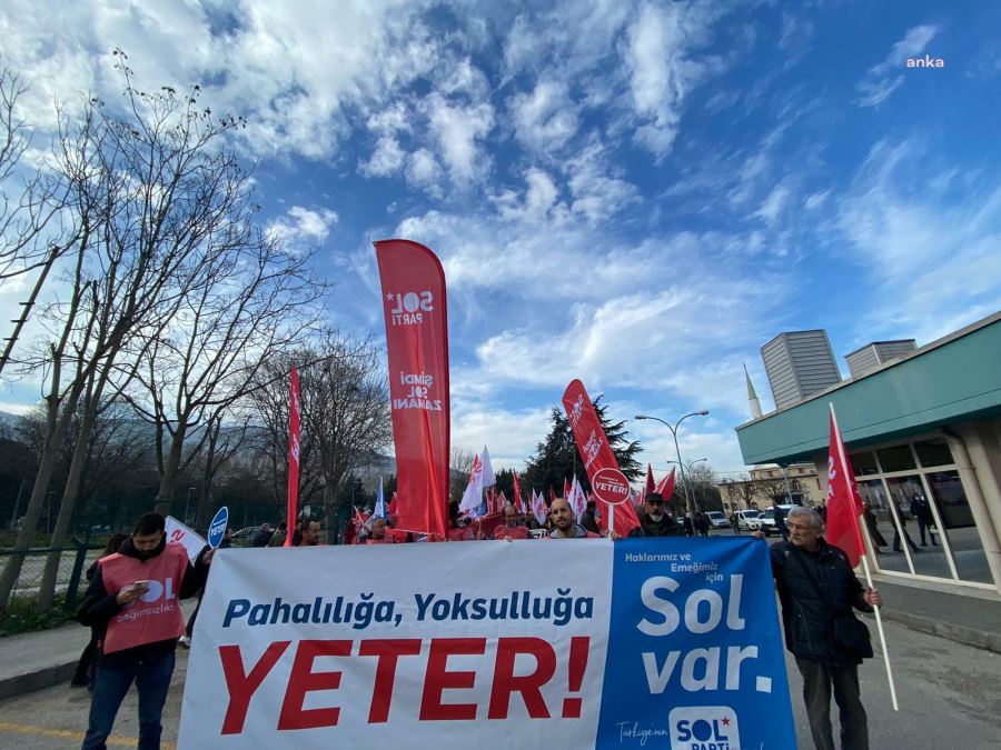 SOL PARTİ BAŞKANLAR KURULU ÜYESİ ÖNDER İŞLEYEN: ONLARI, HAK ETTİĞİ YERE, TARİHİN ÇÖPLÜĞÜNE GÖNDERECEĞİZ