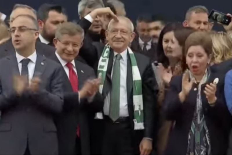 Kılıçdaroğlu ve 3 lider mesajlarını Bursa