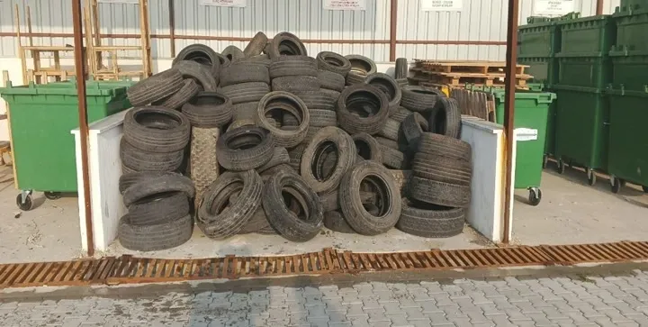 86,5 TON LASTİK GERİ DÖNÜŞÜME KAZANDIRILDI