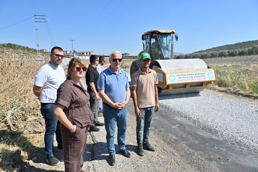 Kemiklidere’nin Yolları Yeni Nesil Asfaltla Güçleniyor