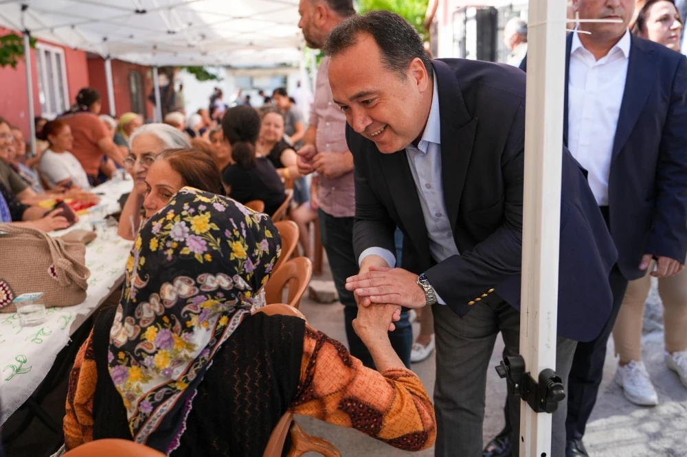 Başkan Dutlulu Cemevi’nde Lokma Hayrına Katıldı