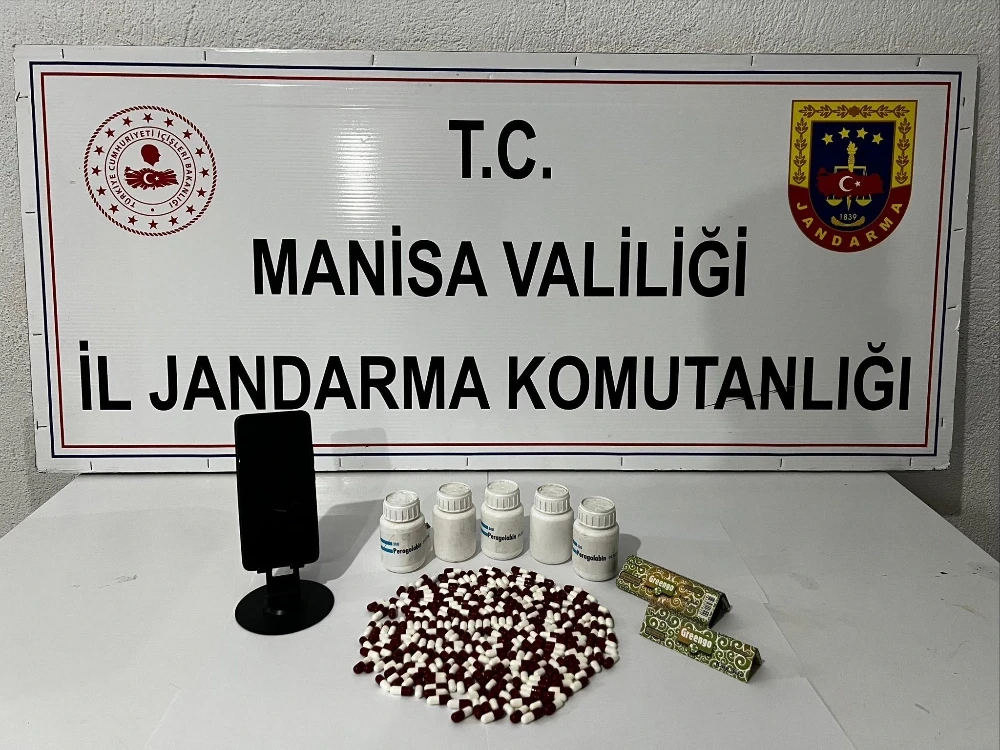 Kula’da 258 Sentetik Hap Ele Geçirildi