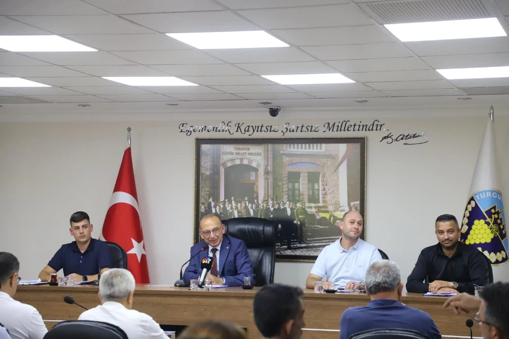 Turgutlu Belediyesi Meclisi Ağustos Toplantısında 11 Maddeyi Karara Bağladı