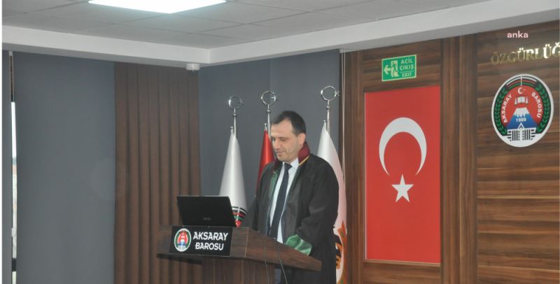Aksaray Baro Başkanı Ferit Köse: Avukatlık Hizmetlerinde de KDV Kaldırılmalı