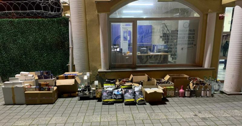 İstanbul’da 12 Kilo Kaçak Tütün, 50 Bin Adet Makaron ve 20 Litre Metil Alkol Ele Geçirildi