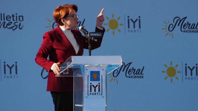 İYİ Parti Genel Başkanı Meral Akşener, Denizli mitingi sonrası verdiği röportajda Erdoğan ile ilgili 