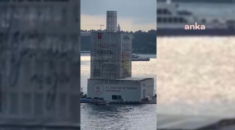 KIZ KULESI GÖRÜNTÜSÜ TARTISMA YARATTI, BAKANLIK AÇIKLAMA YAPTI: 