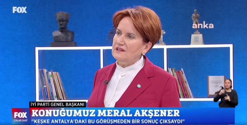 Meral Akşener: Hem Meclis’i Alacağız Hem Cumhurbaşkanlığı’nı Alacağız