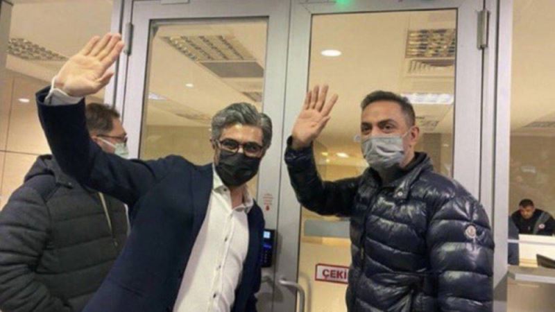 Murat Ağırel ve Barış Pehlivan ikinci kez cezaevine gidip tahliye oldu