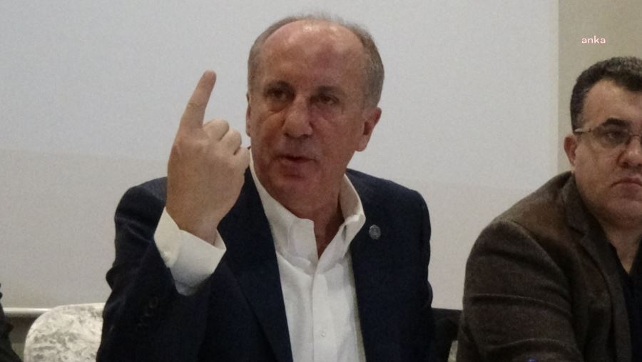 MUHARREM İNCE: BEN ESAD’A MEKTUP YAZDIM, DEVLETTE BİR YÖNETİM GÖREVİM OLMADIĞI İÇİN BENİMLE GÖRÜŞMEDİ