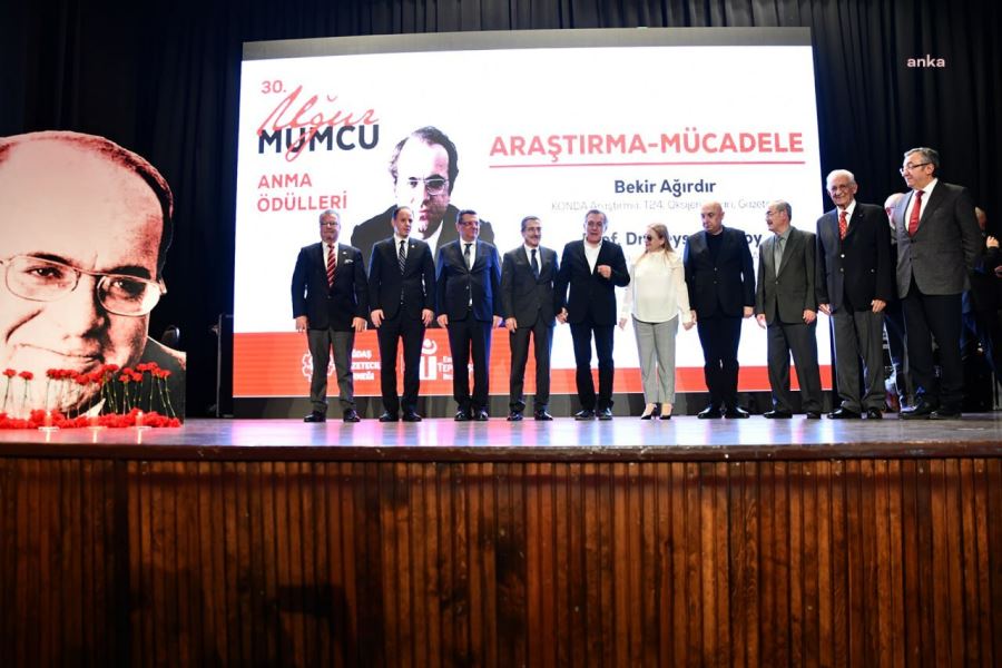 ‘UĞUR MUMCU ÖDÜLLERİ’ TEPEBAŞI’NDA SAHİPLERİNİ BULDU