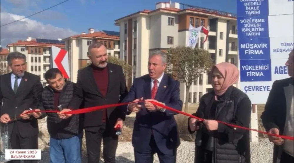 SELÇUK ÖZDAĞ’DAN TEMSİLİ TOKİ AÇILIŞI