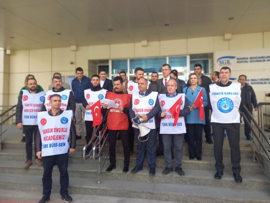 Türk Büro-Sen’den, “SGK çalışanlarının yanındayız” açıklaması