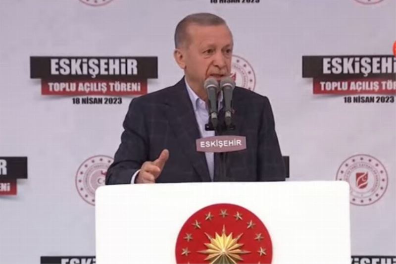 Cumhurbaşkanı Erdoğan Eskişehir