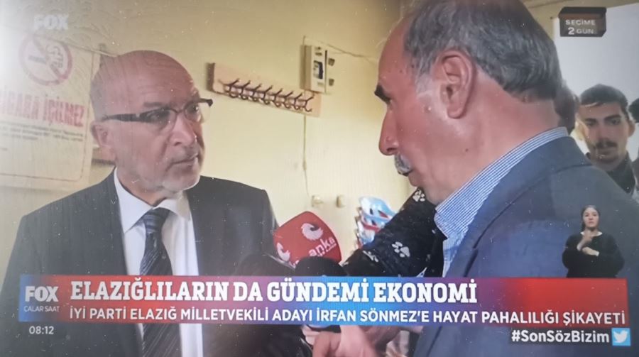 Hayat pahalılığından bezen vatandaşlar içlerini İrfan Sönmez’e döktü