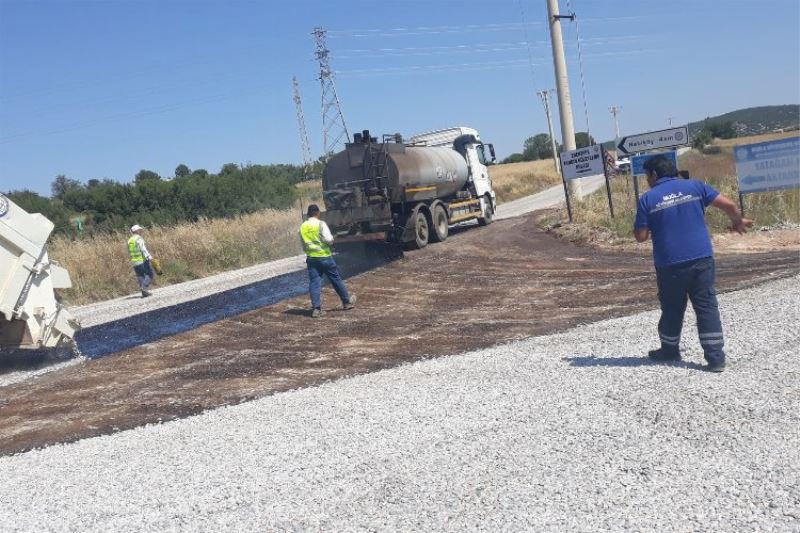 Muğla Yatağan’ın yollarını yenileniyor