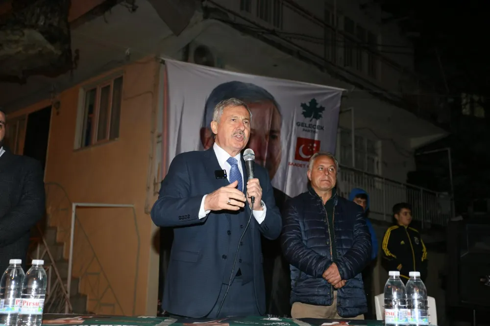 SELÇUK ÖZDAĞ: MANİSA’YA REFAH, HUZUR, HİZMETTE ADALETİ GETİRECEĞİZ