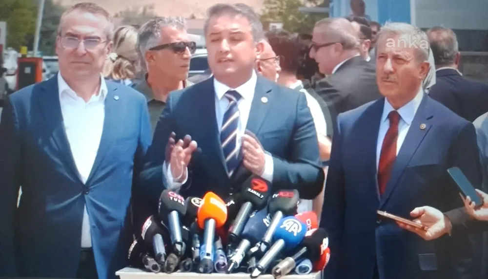 Gelecek Partisi Heyeti Sinan Ateş Duruşmasına Katıldı