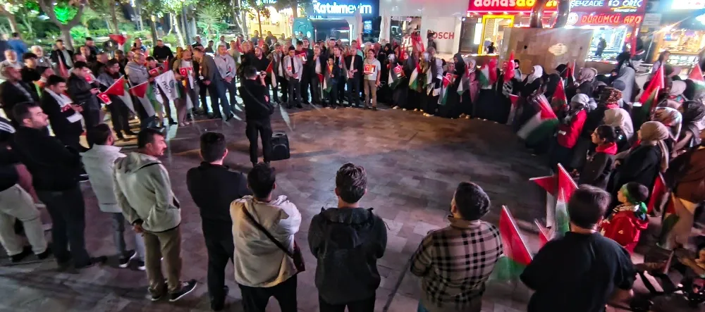Manisa’da STK’lardan Sumud Filosu saldırısına sert tepki