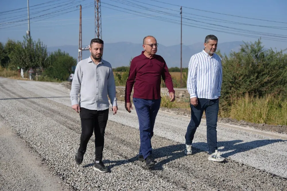 Turgutlu’da İkinci Mıntıka Yolu Asfaltlanıyor