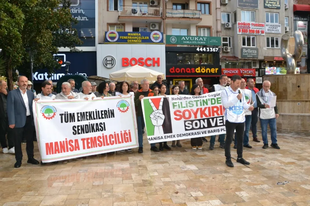 Manisa’dan İsrail’in Sumud Filosuna Saldırısına Tepki