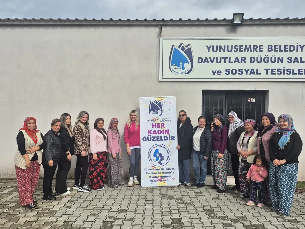 Yunusemre’de “Her Kadın Güzeldir” Projesi Davutlar’da Kadınları Mutlu Etti