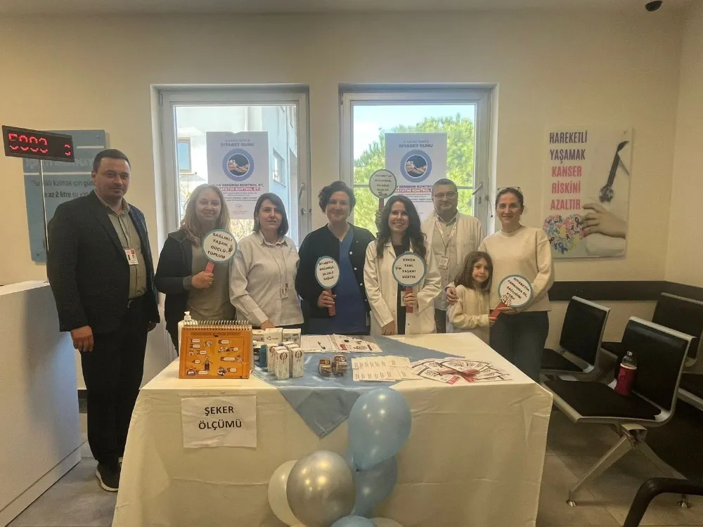 14 Kasım Dünya Diyabet Günü’nde Farkındalık Etkinliği Düzenlendi