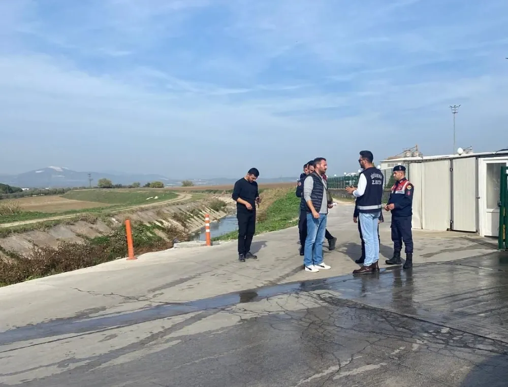 DSİ kanalına atık su boşaltan işletmeye işlemi