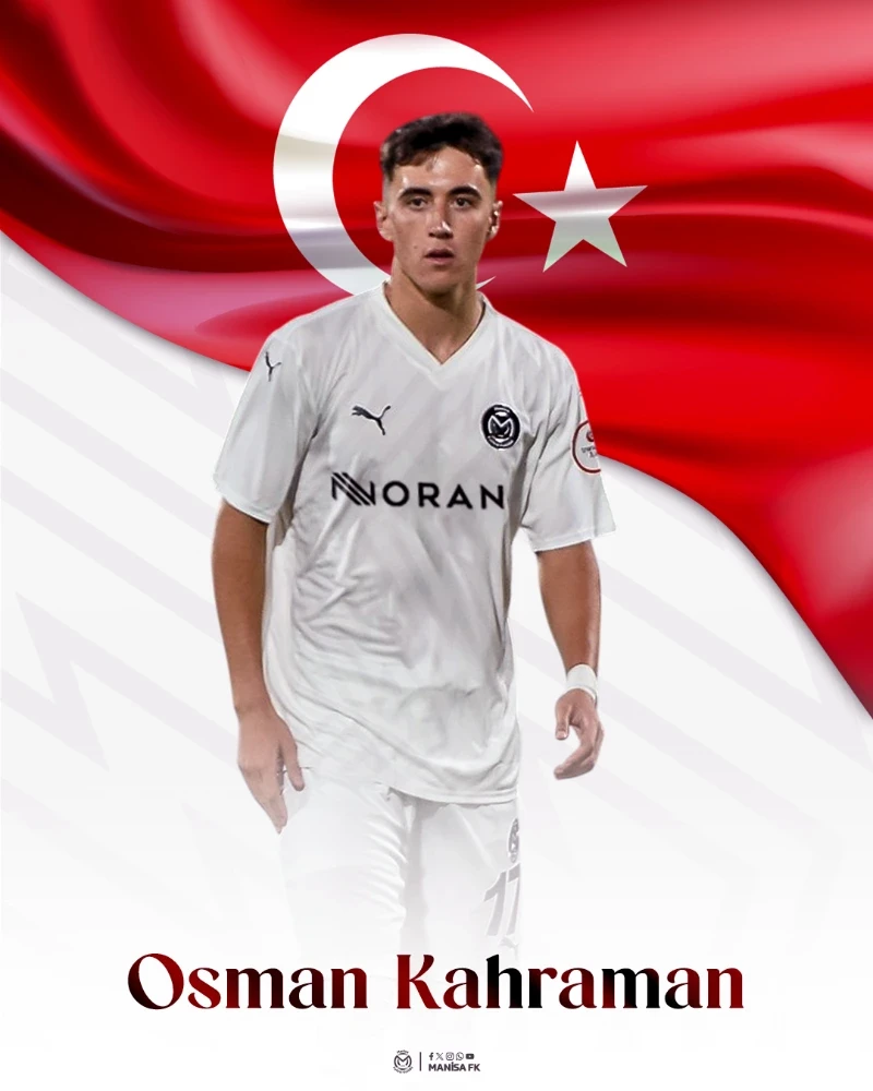 Milli Futbolcumuz Osman Kahraman U18 Kadrosunda