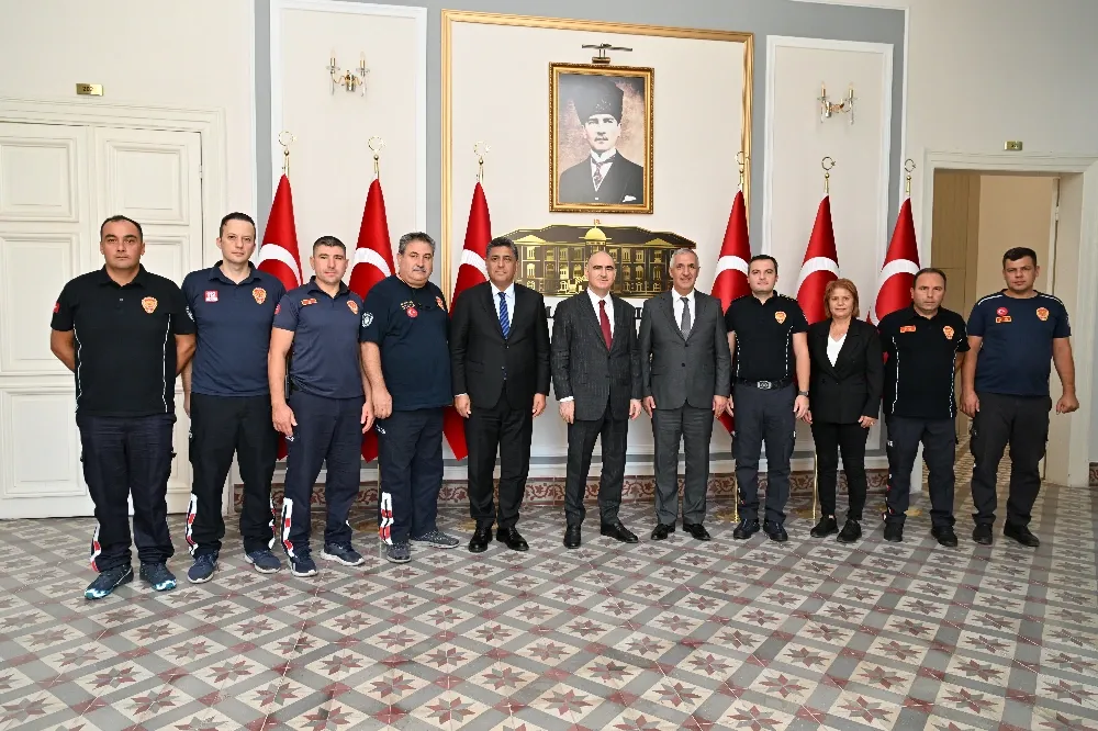 Vali Özkan’dan İtfaiye Haftası’nda Teşkilata Teşekkür