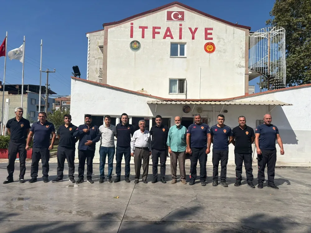 Saadet Partisi’nden Dünya İtfaiyeciler Günü’nde Turgutlu İtfaiyesine Ziyaret