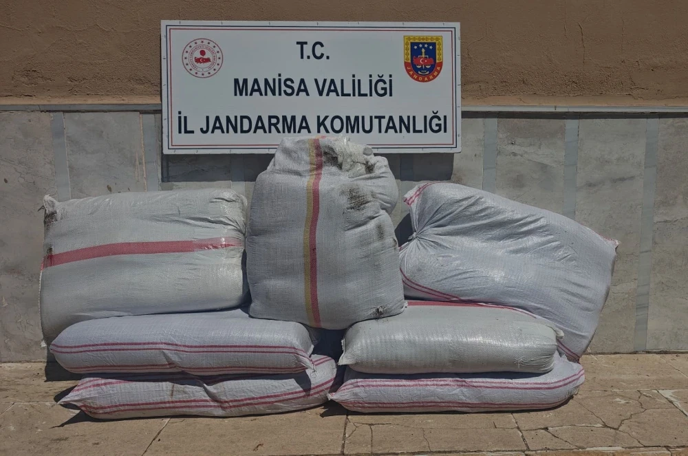 Kula’da 350 Kilo Kaçak Tütün Ele Geçirildi