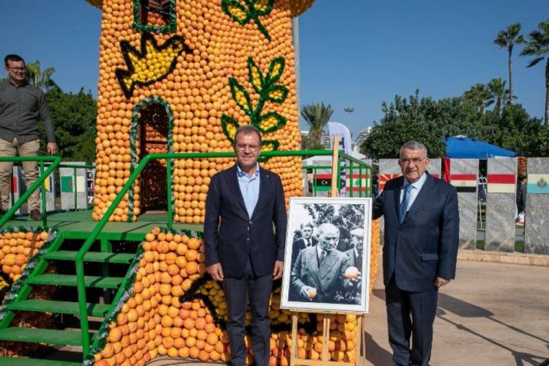 Uluslararasi Narenciye Festivali’ne büyük ilgi