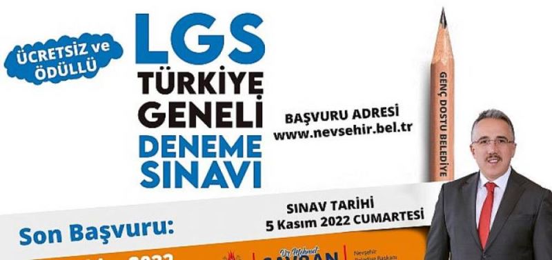 LGS Deneme Sinavi 5 Kasim Cumartesi Günü Yapilacak