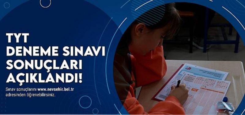 TYT Denem Sinavi Sonuçlari Açiklandi