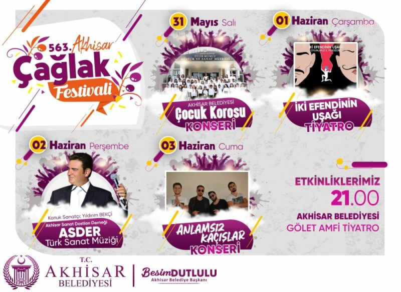 563.ÇAĞLAK FESTİVALİ DEVAM EDİYOR