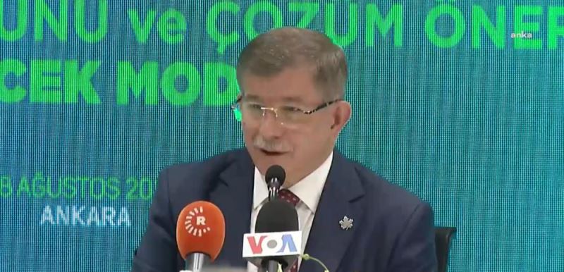 AHMET DAVUTOGLU: 