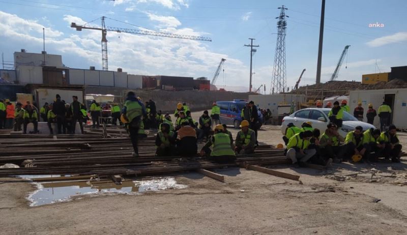 Akkuyu’da İki Aydır Maaş Alamadıklarını Belirten İşçiler İş Bıraktı