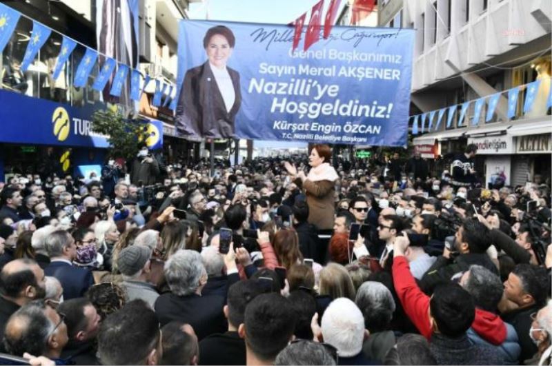 Akşener: İsteyen İstediğini Yapsın. Bu Harami Düzeni, Haram Düzeni Birlikte Yıkacağız