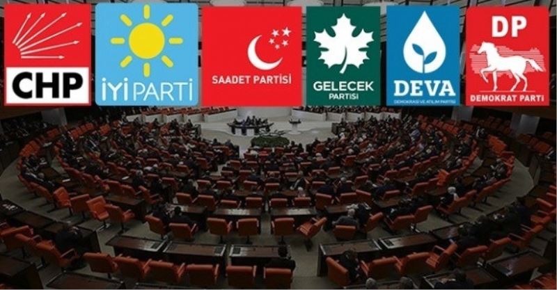Altı muhalefet partisinden 