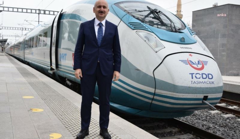 BAKAN KARAISMAILOGLU: HIZLI TREN SEFER SAYISINI 44’TEN 56’YA ÇIKARIYORUZ