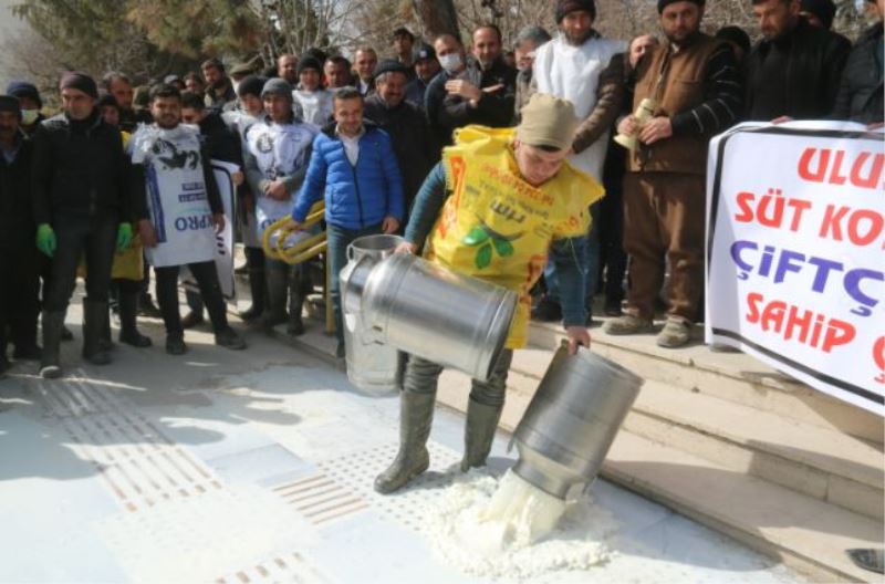 Burdurlu Üreticiler Sütlerini Yere Döktü: Günü Kurtarmanın Çaresizliği İçinde Kıvranıyoruz