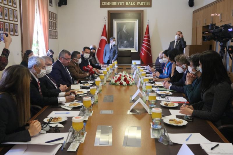 CHP, Avrupa Parlamentosu İnsan Hakları Alt Komisyonu Üyelerini Ağırladı