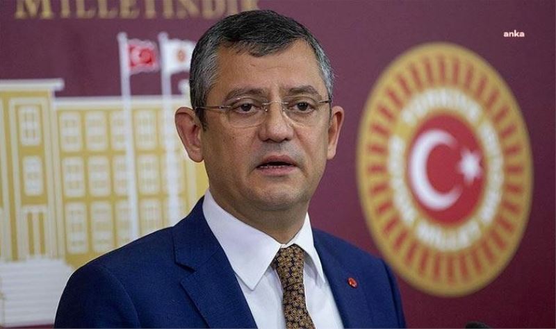 CHP’Lİ ÖZEL: “TÜİK’İN ENFLASYONUNU HİSSEDEN KİMSE YOK