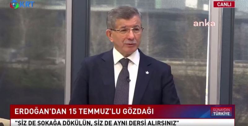 Davutoğlu: Türkiye