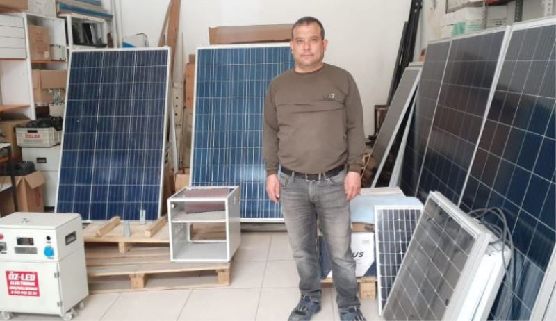 Elektriğe Gelen Zamdan Dolayı Güneş Panellerine Talep Arttı