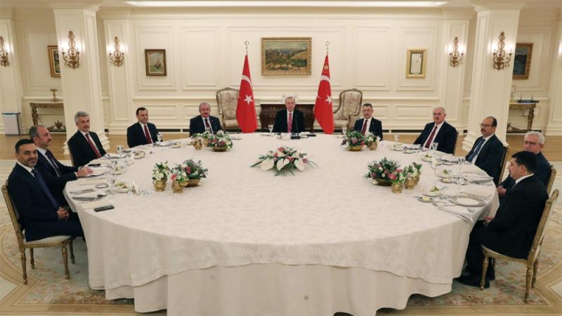 Erdoğan, yasama, yürütme ve yargı temsilcileriyle görüştü
