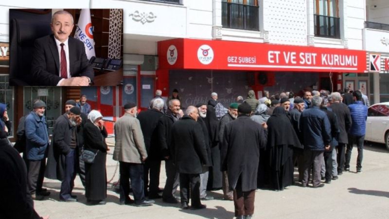 Et ve Süt Kurumu Genel Müdürü Osman Uzun: Çok uzun kuyruklar oluşuyordu bizde zam yaptık