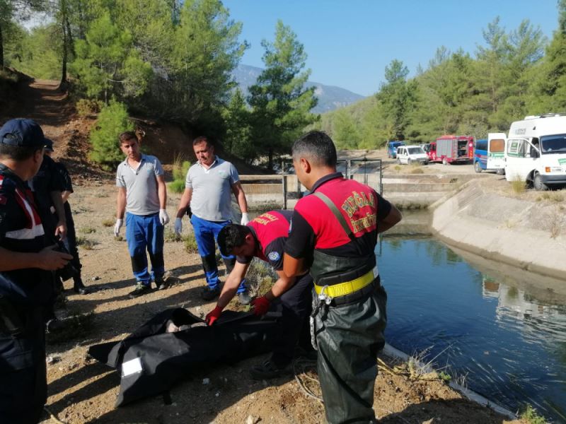 FETHIYE’DE SULAMA KANALINDA KADIN CESEDI BULUNDU