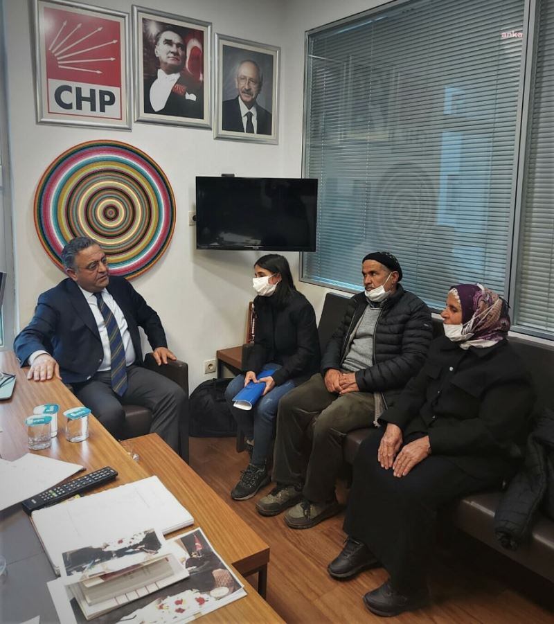 Gülistan Doku’nun Ailesi TBMM’de CHP’li Tanrıkulu İle Görüştü